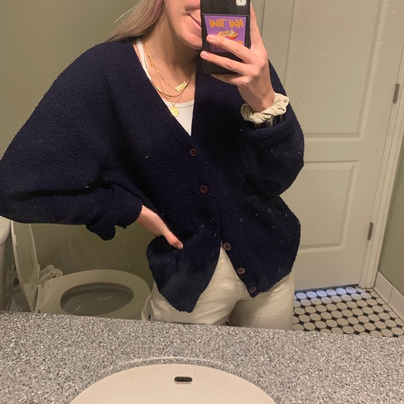 Urban Outfitters Sweaters - Vintage dark purple cardigan